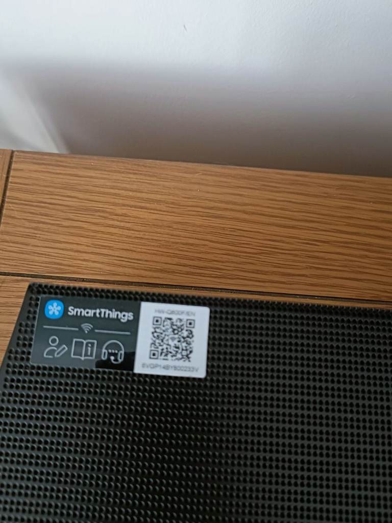 Samsung Q800F Soundbar + Bass sub