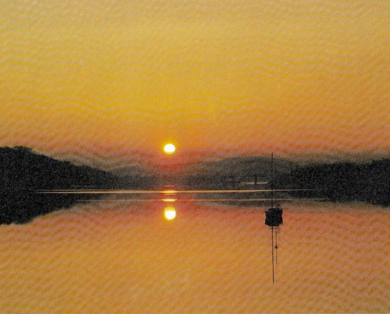 Framed Or Un-Framed Original Book Print Of LOCH CRERAN ARGYLL & BUTE