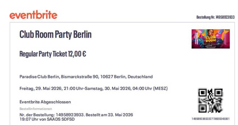 Club Room Party Berlin