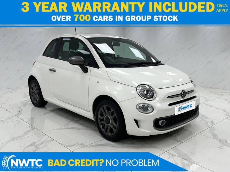 2019 Fiat 500 1.2 S Hatchback 3dr Petrol Manual Euro 6 (s/s) (69 bhp) 1 FORMER OWNER Hatchback Pe...