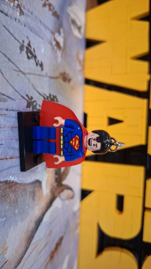 Superman Custom Keychain