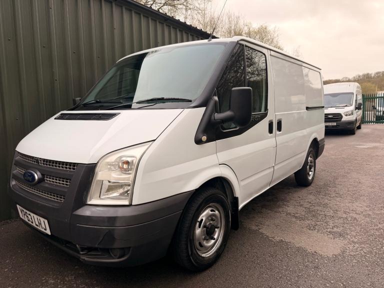 2013 63 FORD TRANSIT MK7 SWB LOW ROOF 2.2TDCI 100PS 6SPEED VAN 160K WHITE NO VAT