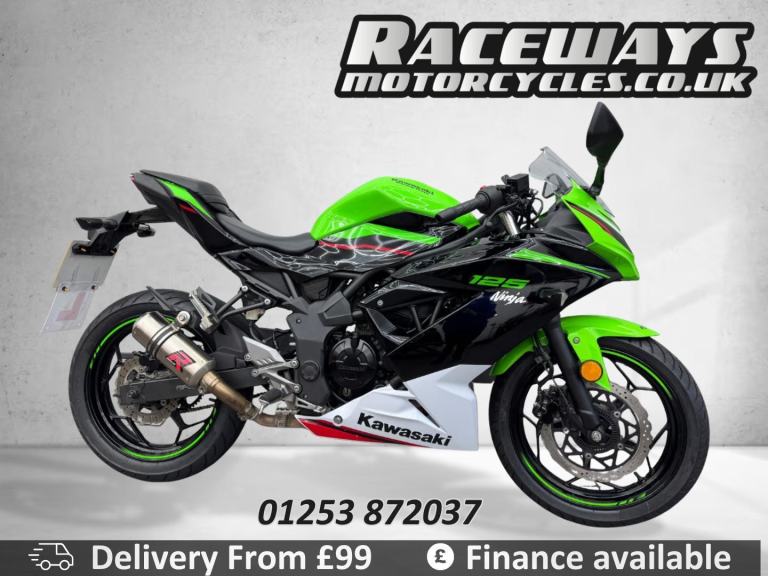 KAWASAKI NINJA [Phone number removed]REG 10,855 MILES USED MOTORCYCLE 125CC