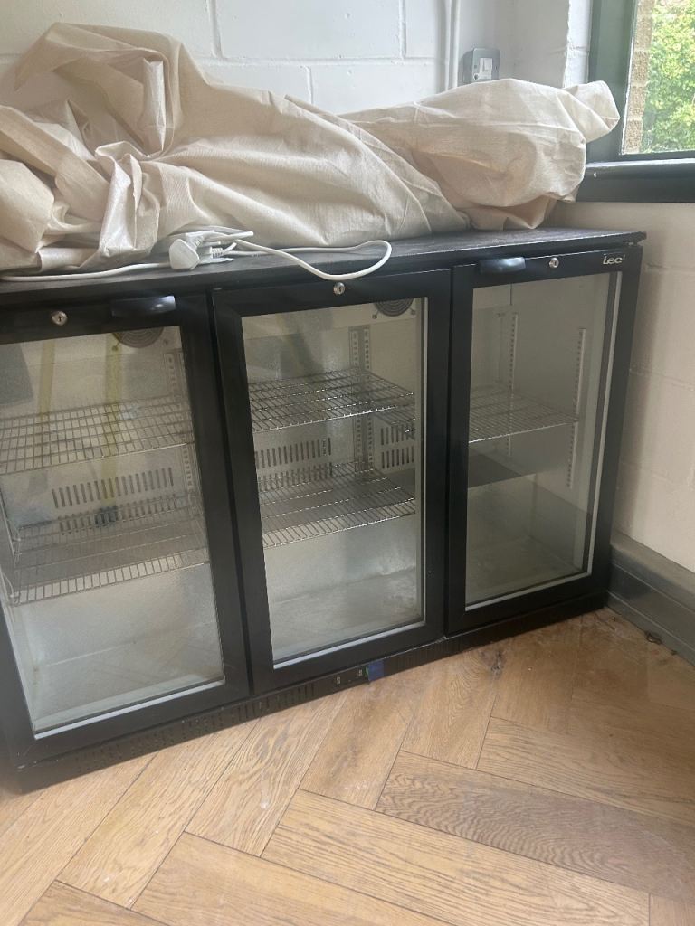 Lec Triple Door Bar Fridge - Good Condition