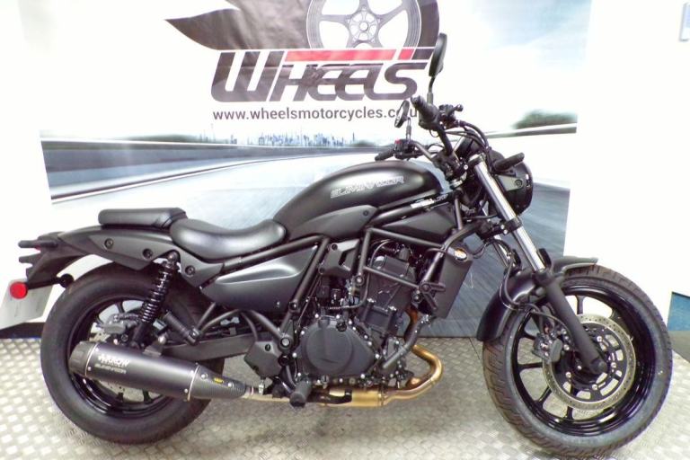 2026 KAWASAKI ELIMINATOR 500 WITH AN ARROW EXHAUST FITTED