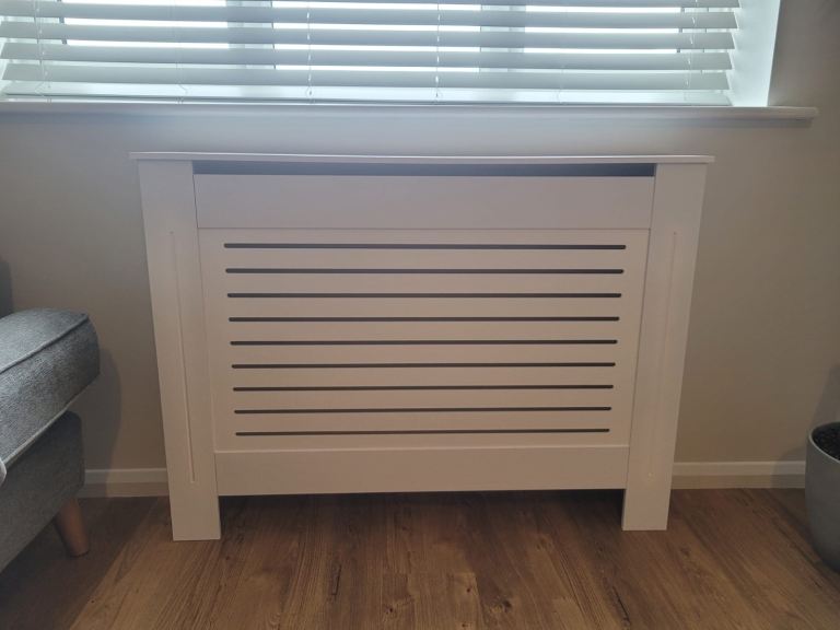 AVC Designs Kensington Radiator Cover - Medium White