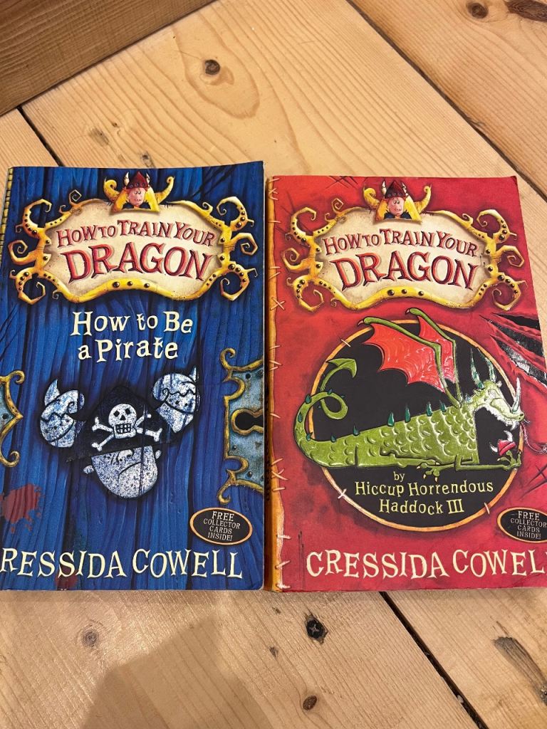 How to Train Your Dragon Books by Cressida Cowell