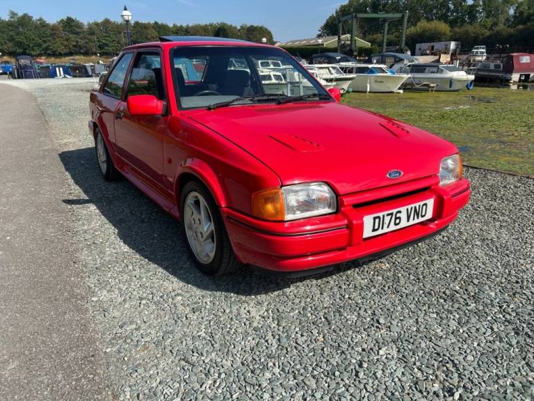 1987 Ford Escort 1.6L 3d 132 BHP RS TURBO Hatchback Petrol Manual
