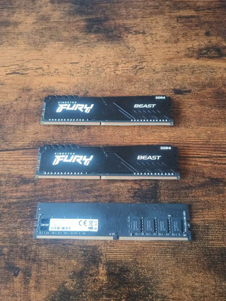24 GB ddr4 ram