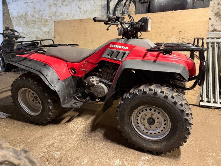 1988 honda trx 350 d farm quad bike atv 4 wheeler swap ride on mower px car