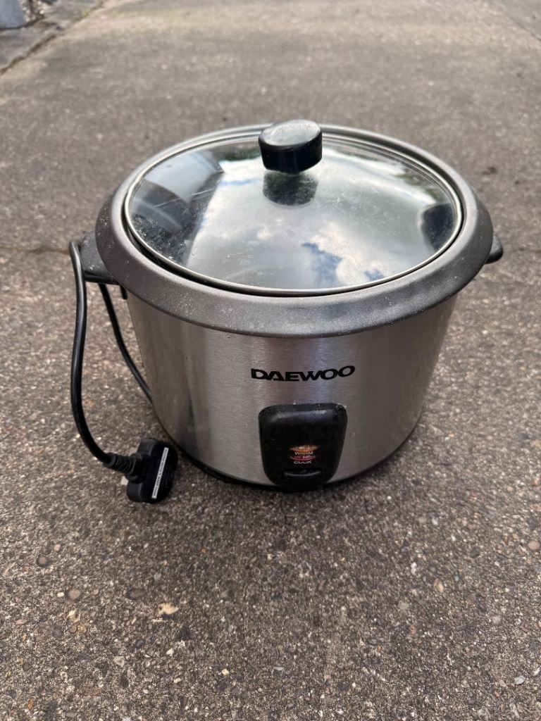 Daewoo 2-in-1 1.8L Rice Cooker & Food Steamer