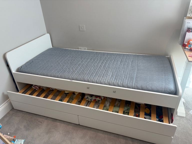 image for Free IKEA single bed with underbed and storage 