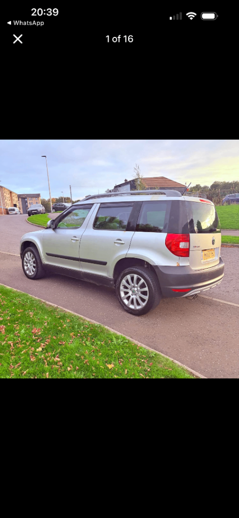 Skoda, YETI, Hatchback, 2012, Manual, 1968 (cc), 5 doors