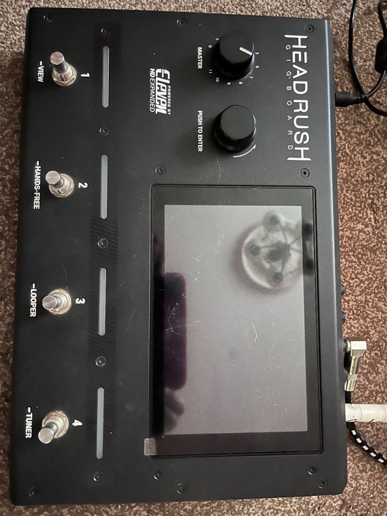 Headrush gigboard guitar effects processor