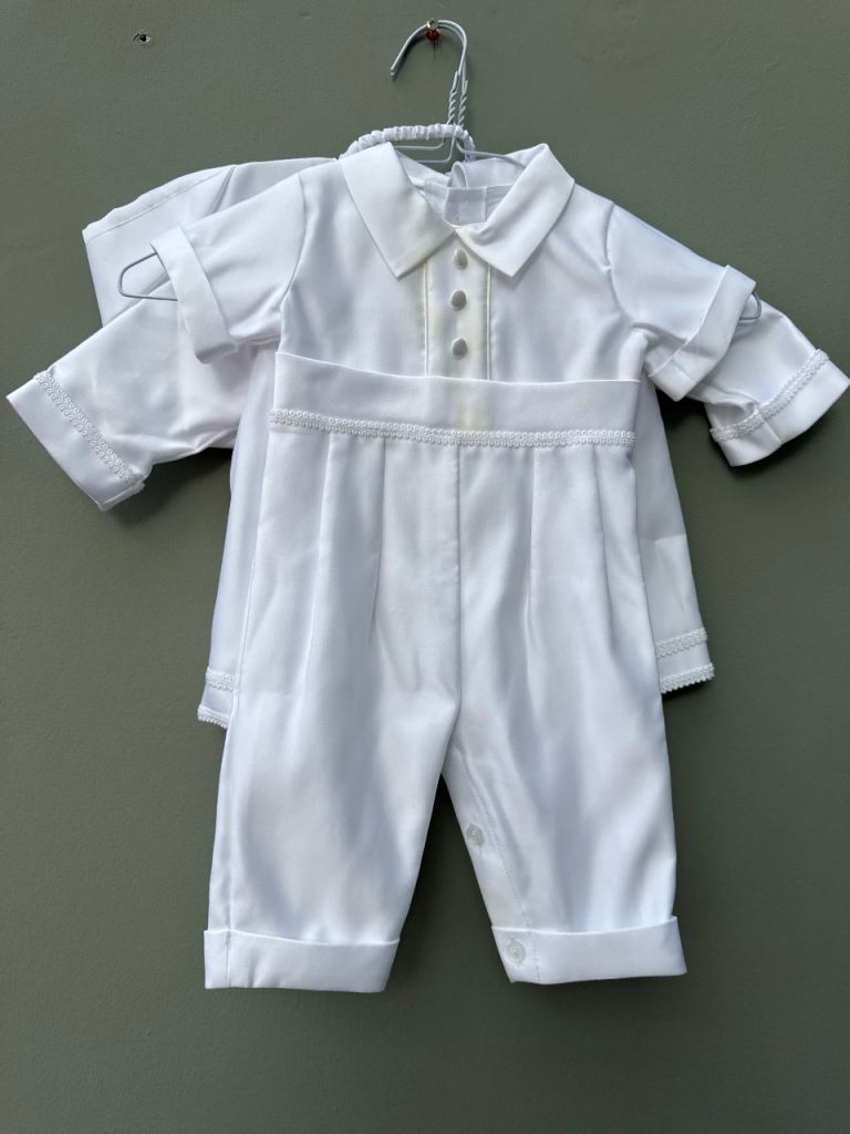 Precious Moments Christening Outfit 3-6 Months – White