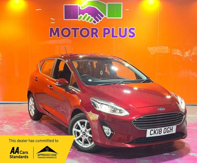 2018 18 FORD FIESTA 1.0T ECOBOOST ZETEC HATCHBACK 5DR PETROL MANUAL EURO 6 (S/S)