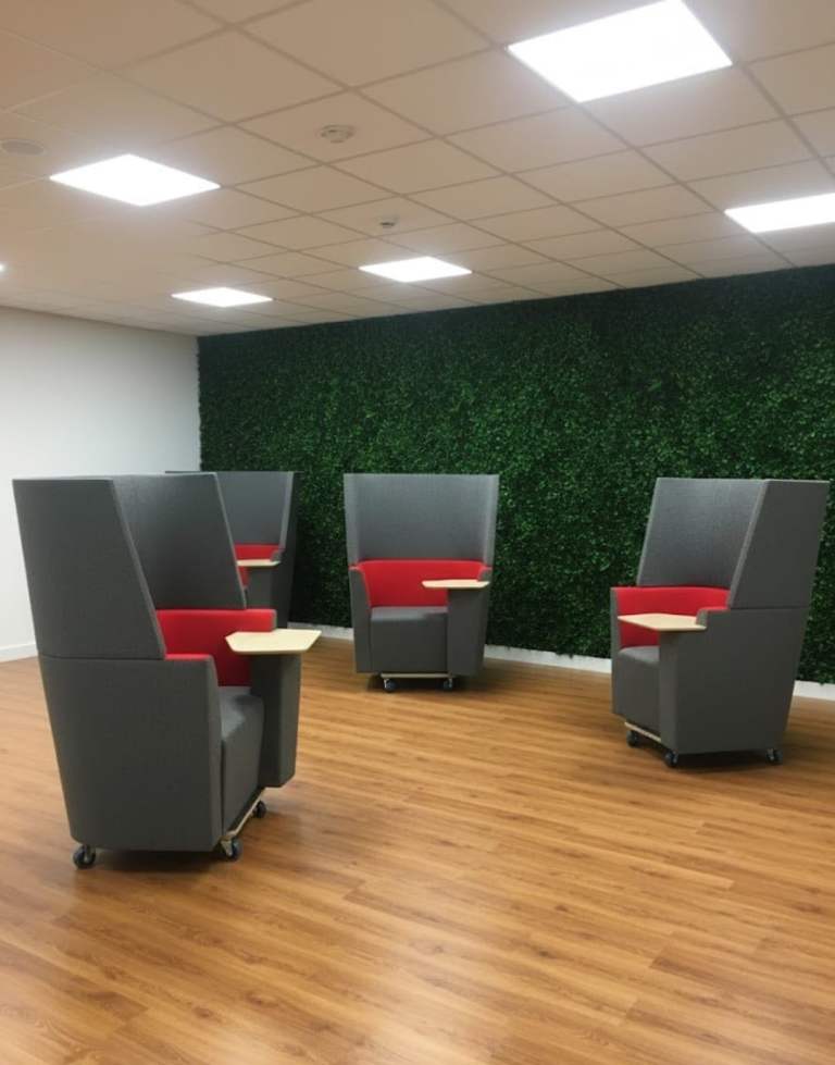 £350 each - Orangebox Away from the Desk single unit with an integrated tablet (4 available)