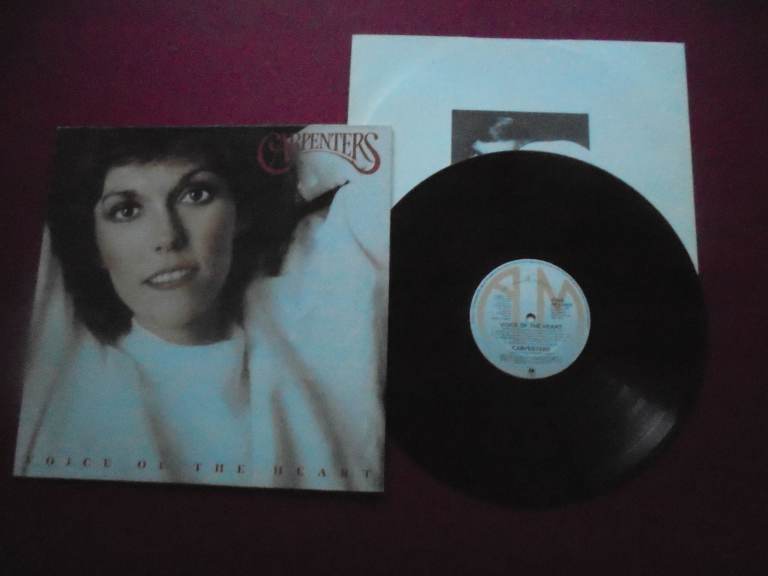 Carpenters - Voice Of The Heart - UK 1983 Vinyl LP Album. A&M AMLX 64954. M-/EX