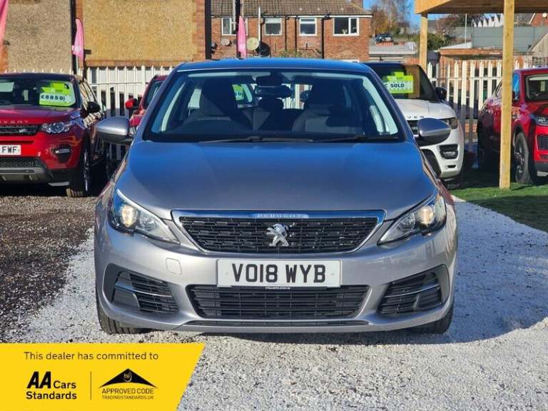2018 Peugeot 308 SW 1.2 PureTech Active Manual 5Spd Euro 6 (s/s) 5dr ESTATE Petrol Manual