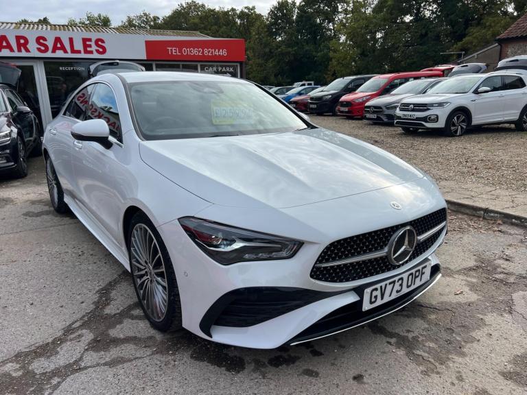 2023 Mercedes-Benz CLA 1.3 CLA180h MHEV AMG Line (Premium) Coupe 7G-DCT Euro 6 (s/s) 4dr COUPE Pe...