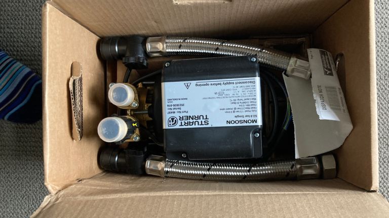 Stuart Turner Monsoon2 Bar Positive Head Single Booster Shower Pump 