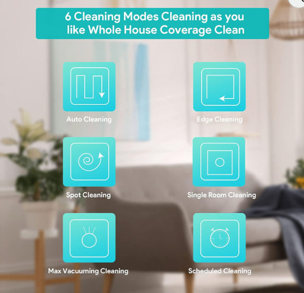 Deenkee DK650 Robot Vacuum Cleaner