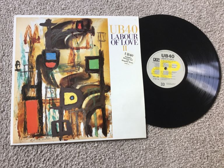 UB 40 Labour of love 2 vinyl record
