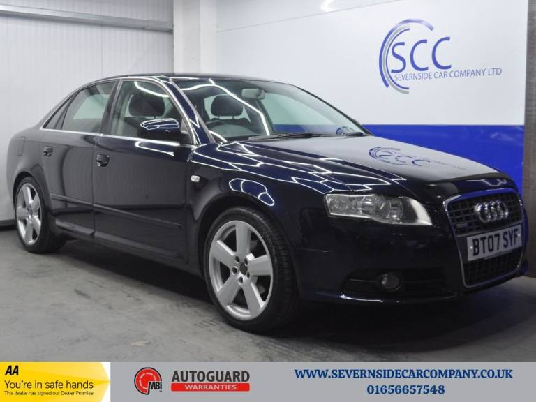 2007 Audi A4 2.0 TDI S line Saloon 4dr Diesel CVT (165 g/km, 138 bhp) Saloon Diesel Automatic