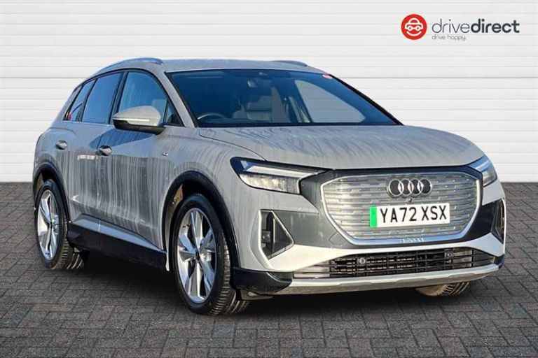 2023 Audi Q4 e-tron 50 S line SUV 5dr Electric Auto quattro 82kWh (299 ps) SUV Electric Automatic