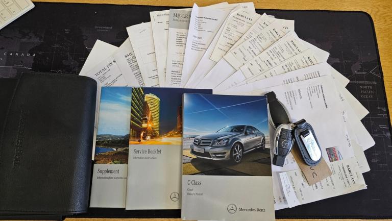 2012 Mercedes-Benz C Class C180 [1.6] BlueEFFICIENCY AMG Sport Plus 2dr COUPE Petrol Manual