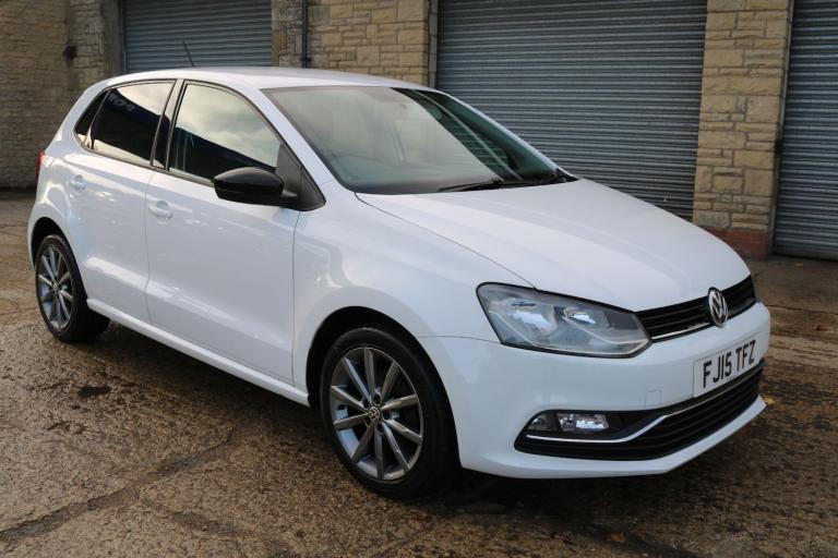 2015 Volkswagen Polo 1.2 TSI BlueMotion Tech SE Design Euro 6 (s/s) 5dr HATCHBACK Petrol Manual
