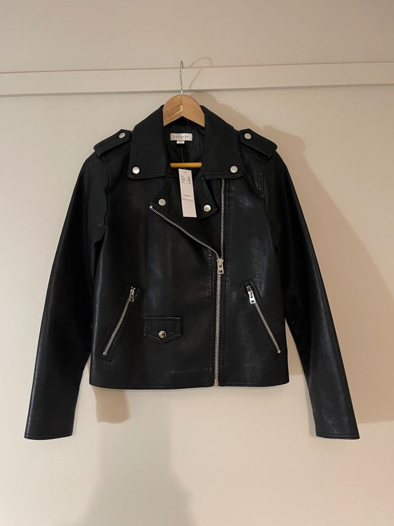 image for New with tags - Black TopShop Jacket - Women’s Size 10