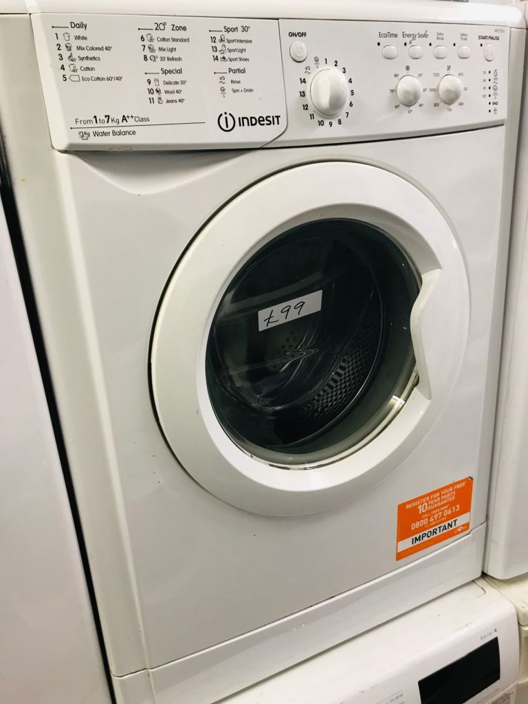 🚚 indesit 7kg load washing machine can deliver £99
