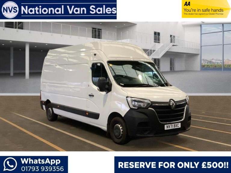 2021 Renault Master 2.3 dCi ENERGY 35 Business FWD LWB High Roof Euro 6 (s/s) 4dr PANEL VAN Diese...