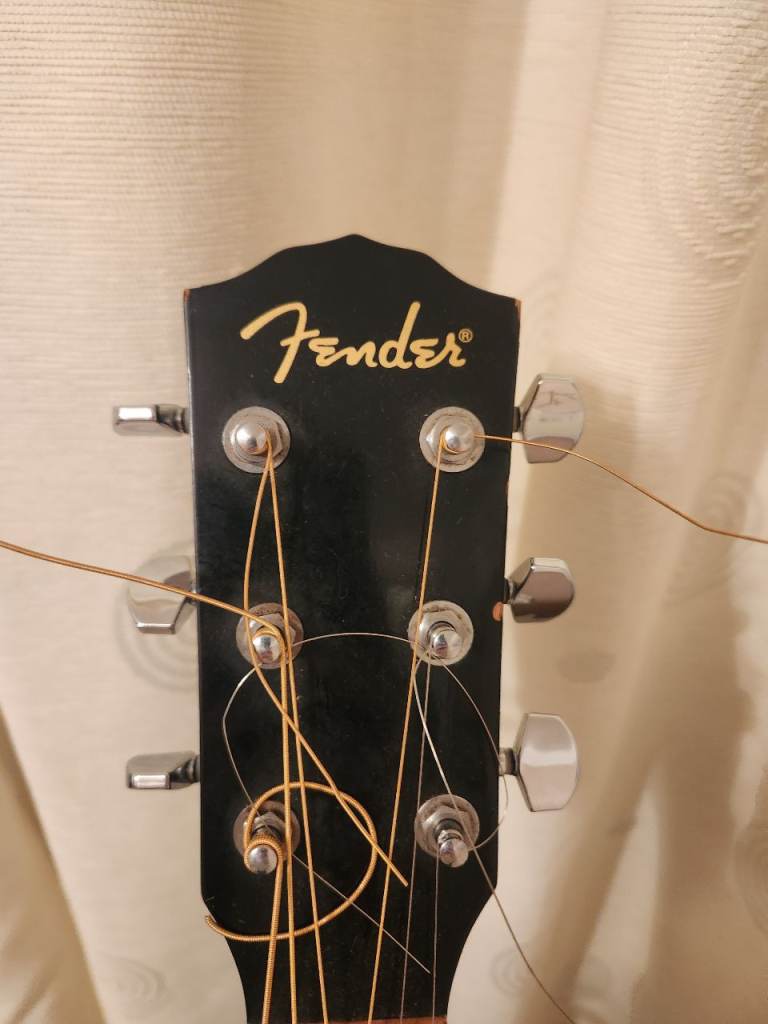 Fender Guitar, acoustic, electric 
