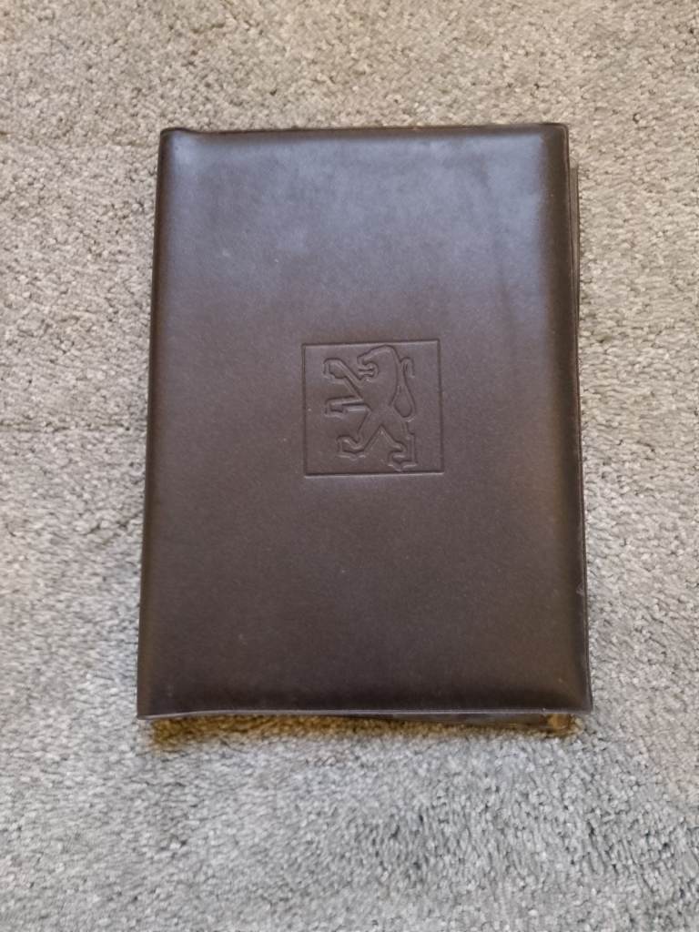 Peugeot 306 Owners Information Pack.