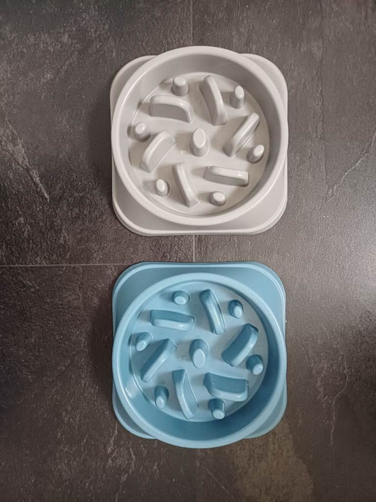 Dog/Cat/Pet Slow Eater Bowls & Licky Mat