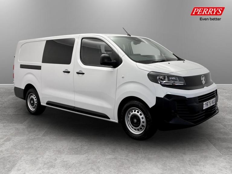2026 Vauxhall Vivaro 2.0 Turbo D 145 Prime H1 Double Cab Crew Bus DIESEL Manual