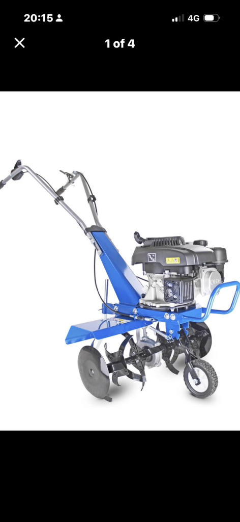 Rotavator post hole borer and breaker hire