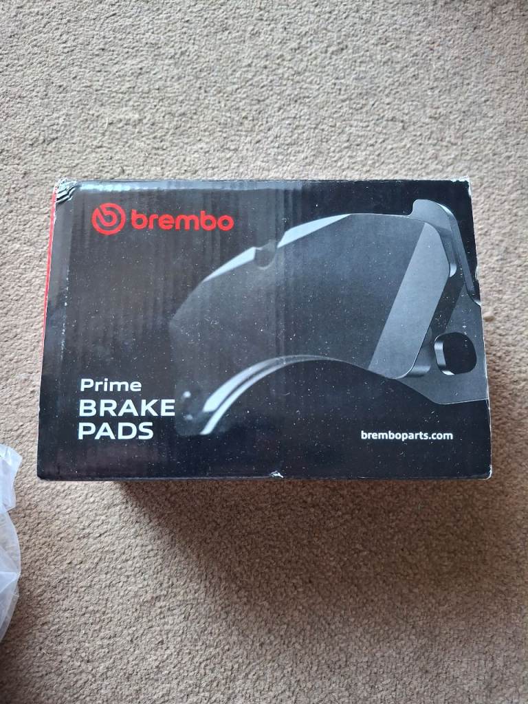 Brembo front brake pads and discs