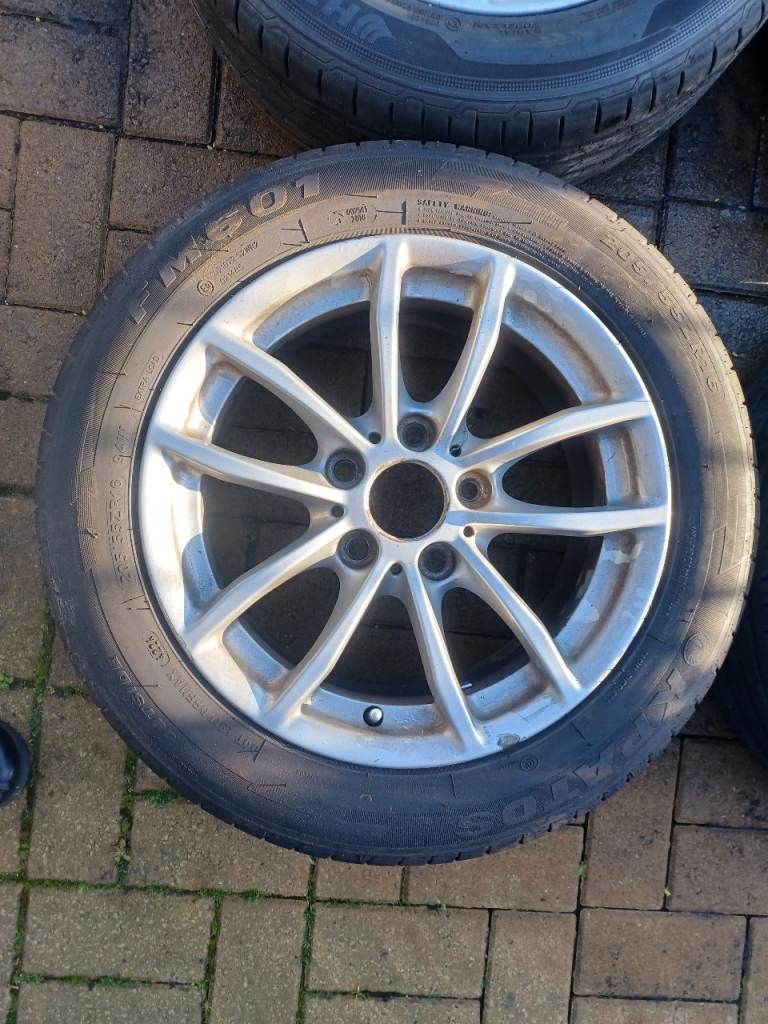2 sets bmw alloy wheels for sale