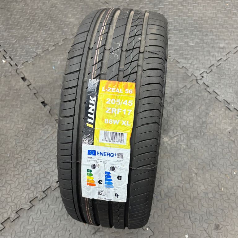 205/45/17 run flat car tyre brand new single bmw mini