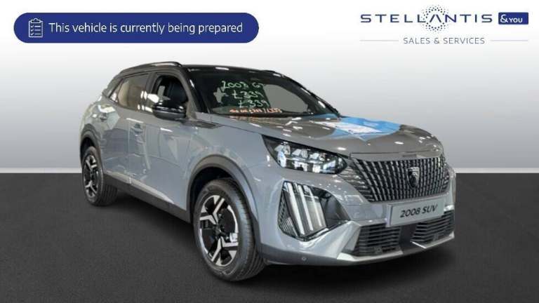 2026 Peugeot 2008 1.2 PureTech GT SUV 5dr Petrol EAT Euro 6 (s/s) (130 ps) SUV Petrol Automatic