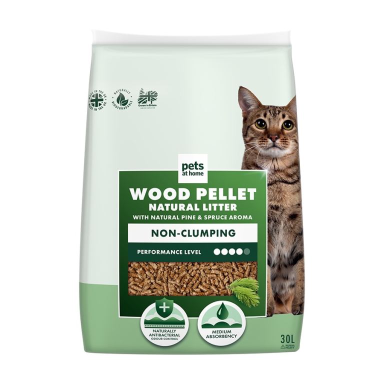Wood Pellet Natural Litter