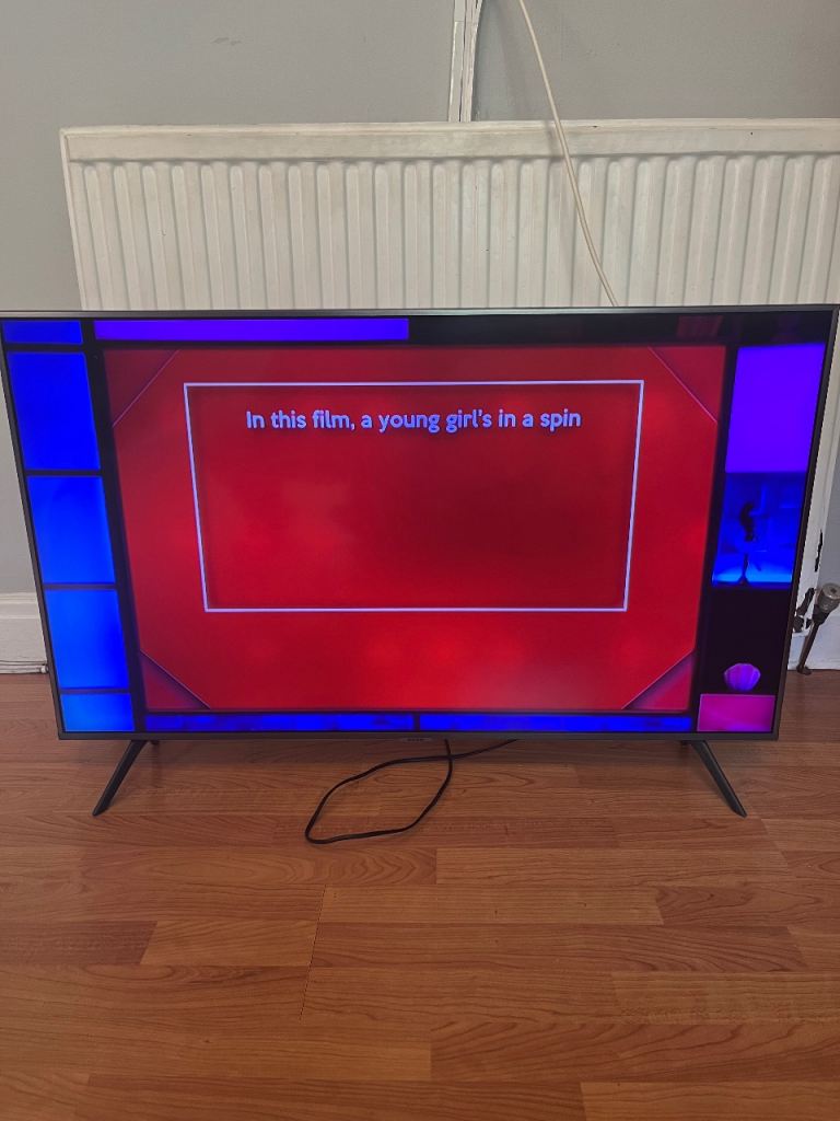 43 inch Samsung 4k uhd smart tv