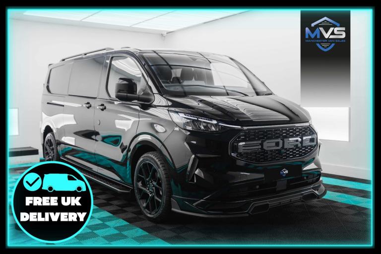 2025 Ford Transit Custom 2.0 320 SWB FACTORY DCAB HALO X AUTOMATIC - 6 SEATS Crew Van Diesel Auto...