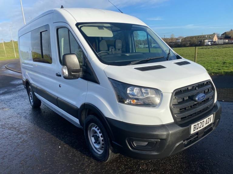 2020 20 FORD TRANSIT 2.0 350 ECOBLUE LEADER CREW CAB 6 SEAT VAN FWD L3 H2 EURO 6