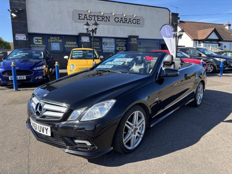 2011 61 MERCEDES-BENZ E-CLASS 2.1 E220 CDI BLUEEFFICIENCY SPORT EDITION 125 CABR
