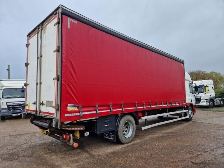 DAF CF 65 250, 2014, 28ft Curtainsider Body Truck, 18 Ton, Hi Roof Sleeper cab
