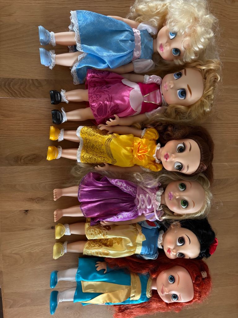Six Original 16” Disney Animator dolls